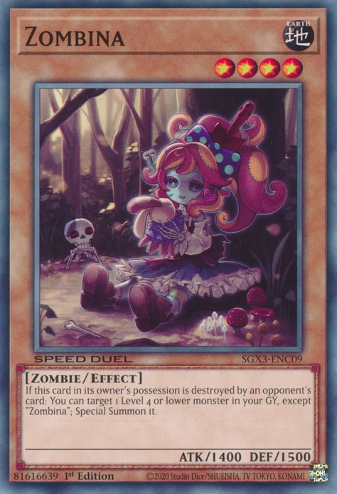 Zombina [SGX3-ENC09] Common 