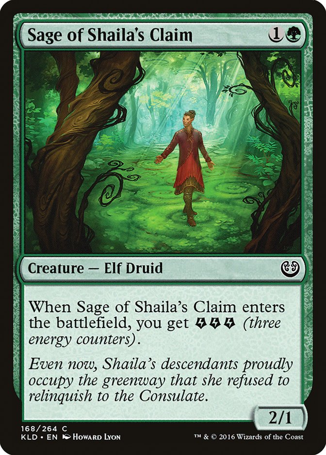 Sage of Shaila's Claim [Kaladesh] 