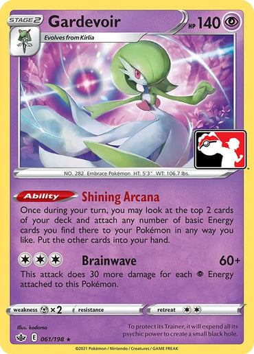 Gardevoir (061/198) [Prize Pack Series One] 