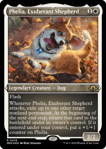 Phelia, Exuberant Shepherd (Foil Etched) [Modern Horizons 3] 