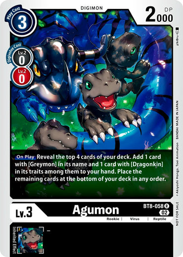 Agumon [BT8-058] (Xros Encounter Pre-Release) [New Awakening Promos] 