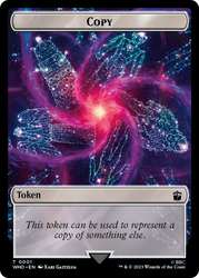 Copy // Cyberman Double-Sided Token [Doctor Who Tokens] 