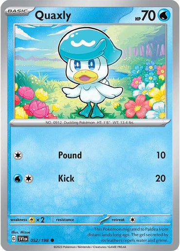 Quaxly (052/198) [Scarlet &amp; Violet: Base Set] 