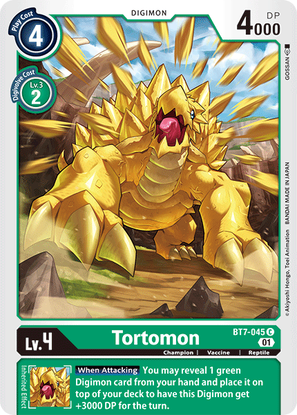 Tortomon [BT7-045] [Next Adventure]