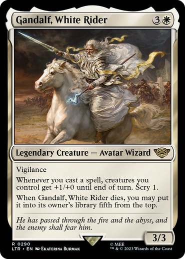 Gandalf, White Rider [The Lord of the Rings: Tales of Middle-Earth] 