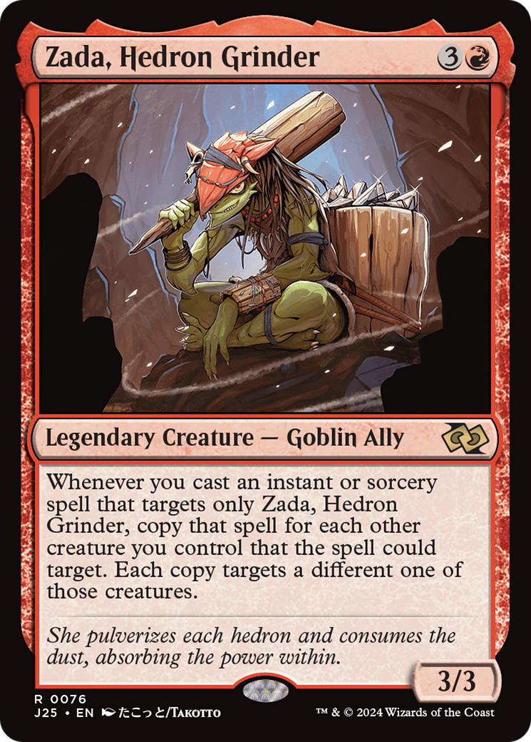 Zada, Hedron Grinder (Anime) [Foundations Jumpstart] 