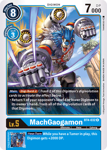 MachGaogamon [BT4-032] [Great Legend] 