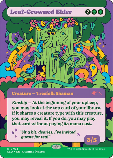 Leaf-Crowned Elder [Secret Lair Drop Series]