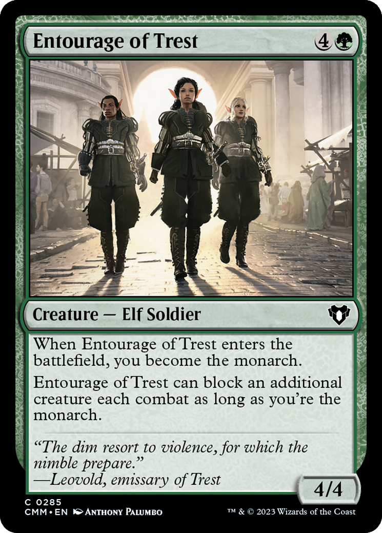 Entourage of Trest [Commander Masters] 