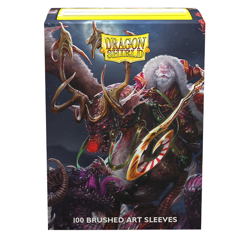 Dragon Shield: Standard 100ct Brushed Art Sleeves - Christmas (2022) 