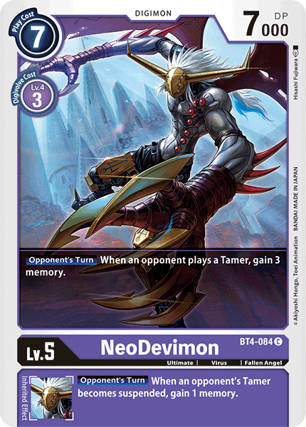 NeoDevimon [BT4-084] [Great Legend] 