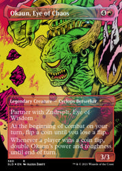 Okaun, Eye of Chaos // Okaun, Eye of Chaos (Borderless) [Secret Lair Drop Series] 