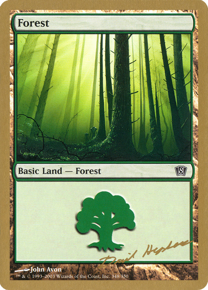 Forest (dh348) (Dave Humpherys) [World Championship Decks 2003] 