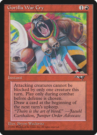 Gorilla War Cry (Sickle Blade) [Alliances] 