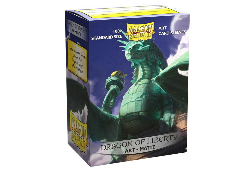 Dragon Shield: Standard 100ct Art Sleeves - Dragon of Liberty 