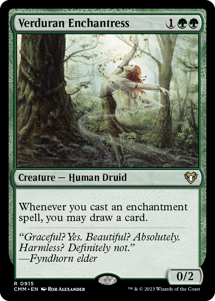 Verduran Enchantress [Commander Masters] 