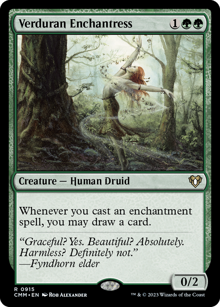 Verduran Enchantress [Commander Masters] 