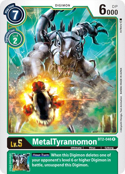 MetalTyrannomon [BT2-046] [Release Special Booster Ver.1.0] 
