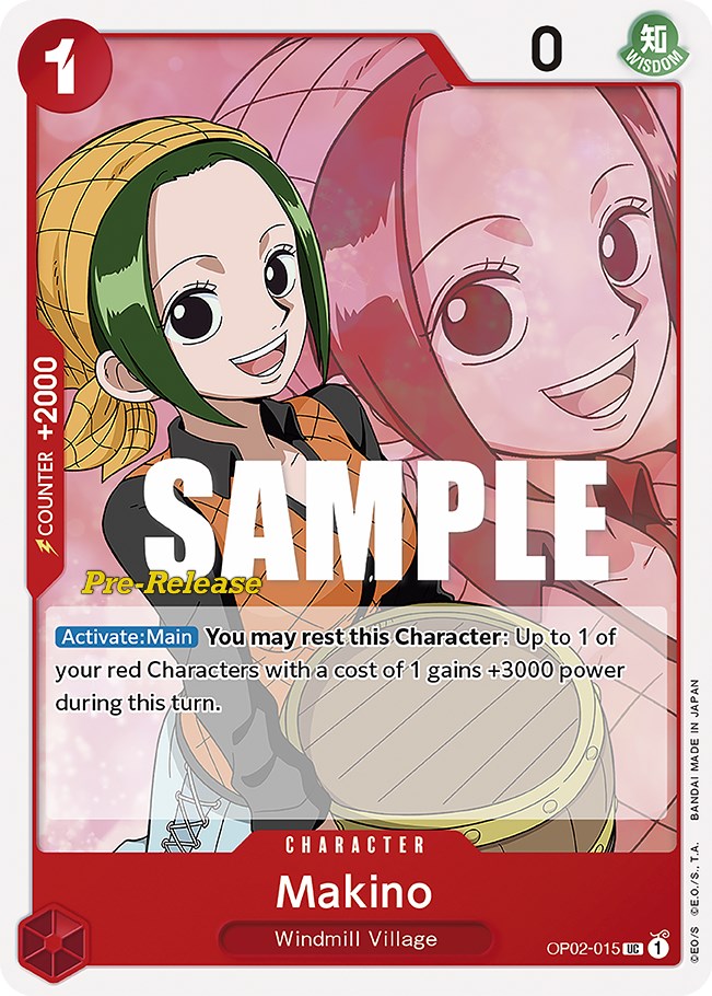 Makino [Paramount War Pre-Release Cards] 