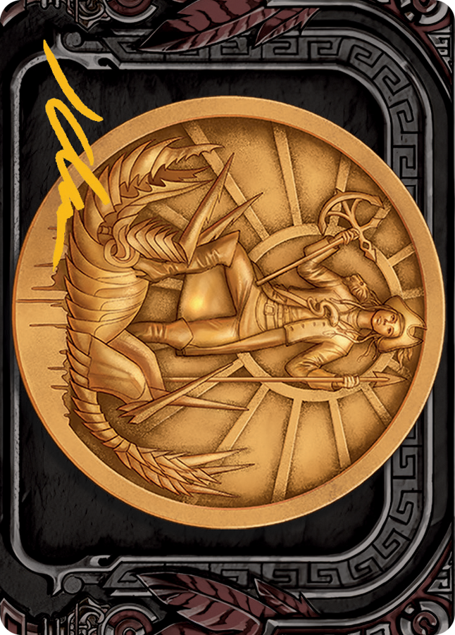 Captain Lannery Storm Art Card (Gold-Stamped Signature) [March of the Machine Art Series] 