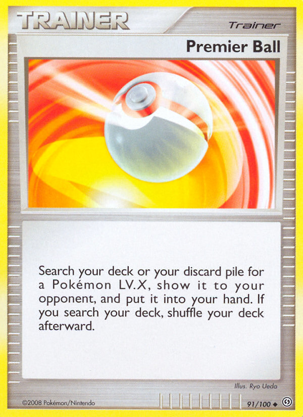 Premier Ball (91/100) [Diamond &amp; Pearl: Stormfront] 