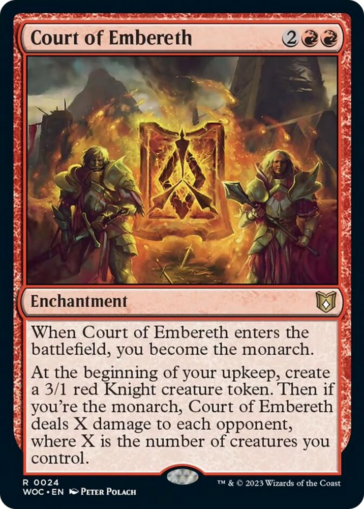 Court of Embereth [Wilds of Eldraine Commander] 