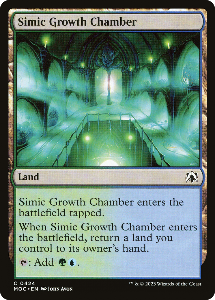 Simic Growth Chamber [March of the Machine Commander] 