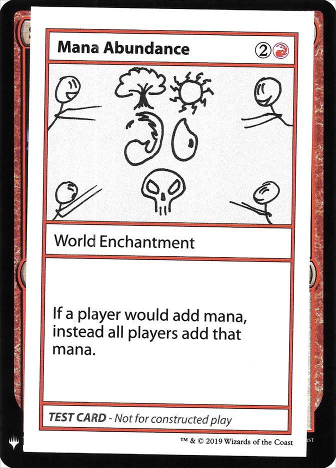 Mana Abundance [Mystery Booster Playtest Cards] 