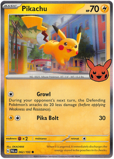 Pikachu (062/193) [Trick or Trade 2023] 