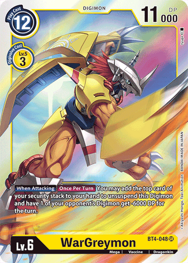 WarGreymon [BT4-048] [Great Legend] 