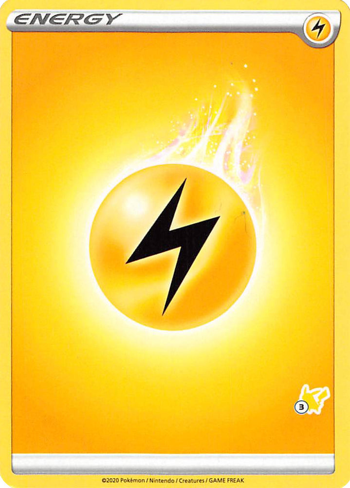 Lightning Energy (Pikachu Stamp #3) [Battle Academy 2022] 