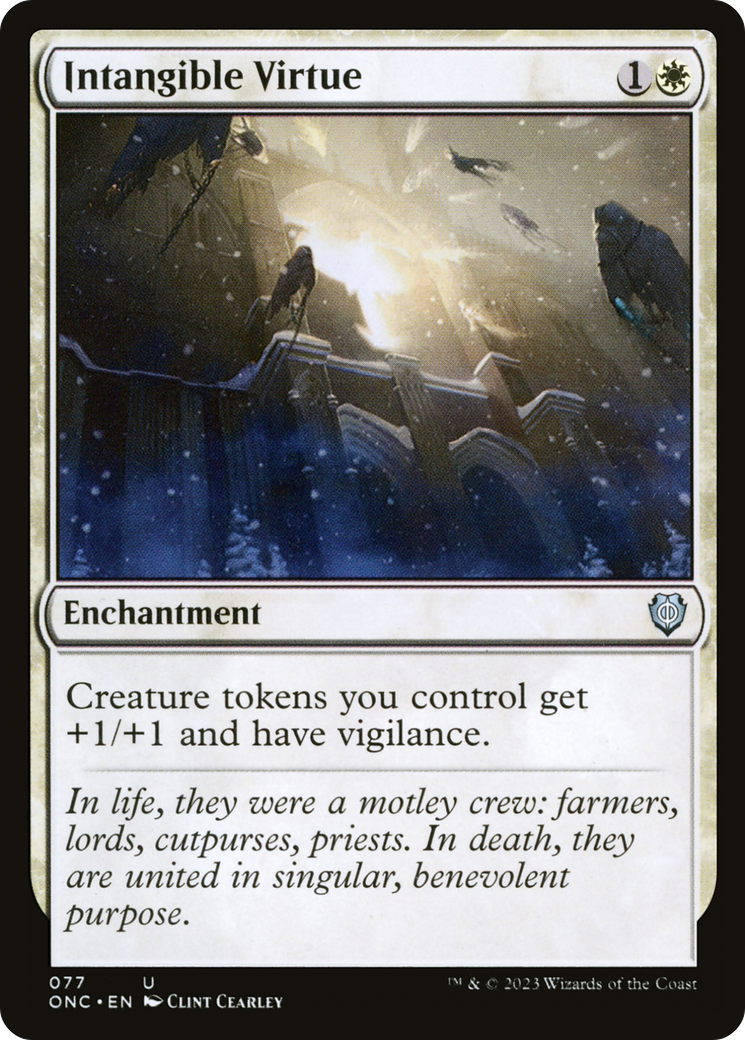 Intangible Virtue [Phyrexia: All Will Be One Commander] 