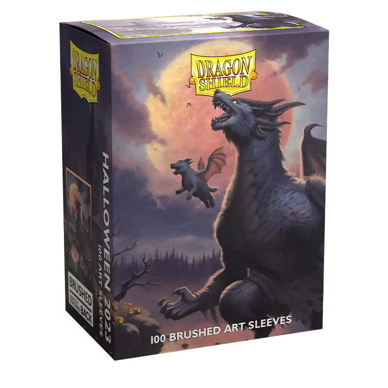 Dragon Shield: Standard 100ct Brushed Art Sleeves - Halloween (2023) 