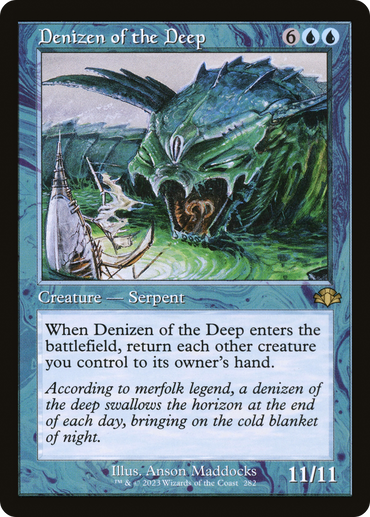 Denizen of the Deep (Retro) [Dominaria Remastered] 