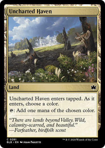 Uncharted Haven [Bloomburrow] 