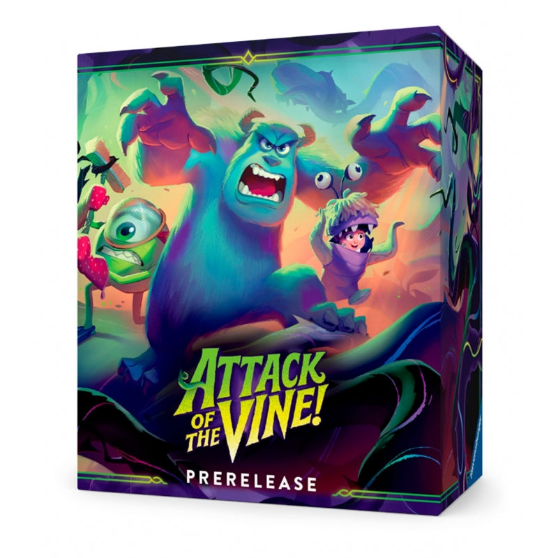 Disney Lorcana TCG Attack of the Vine! Prerelease Box (Inglés)