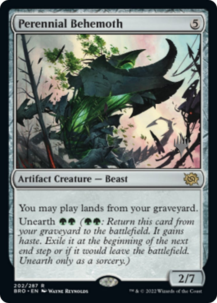 Perennial Behemoth (Promo Pack) [The Brothers' War Promos] 