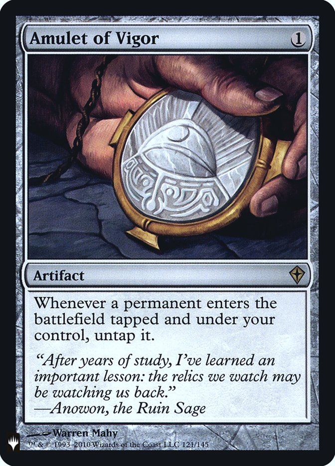 Amulet of Vigor [Mystery Booster] 