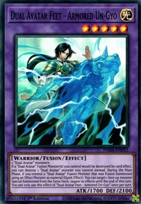 Dual Avatar Feet - Armored Un-Gyo [PHRA-EN033] Super Rare 