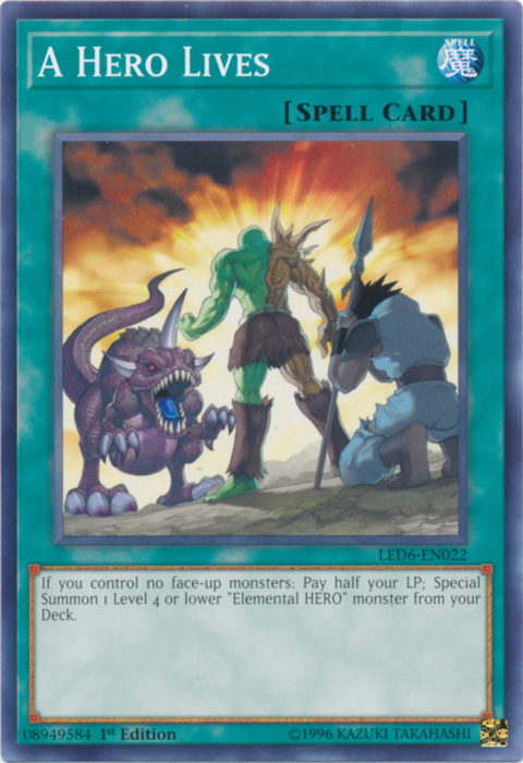 A Hero Lives [LED6-EN022] Common 