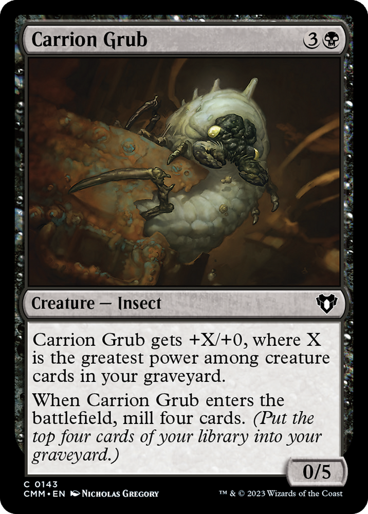 Carrion Grub [Commander Masters] 