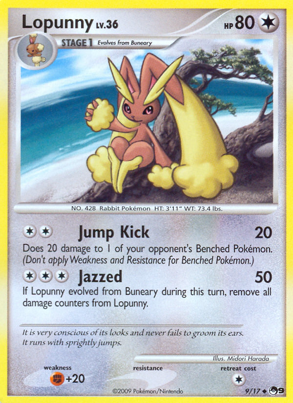 Lopunny (9/17) [POP Series 9] 