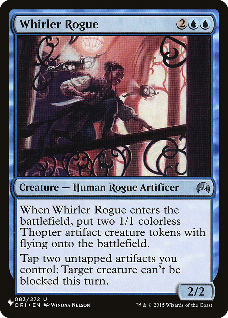 Whirler Rogue [The List Reprints] 