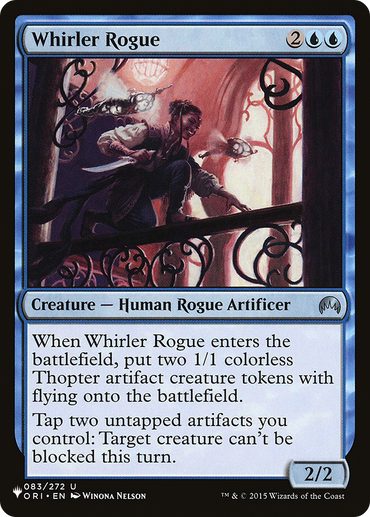 Whirler Rogue [The List Reprints] 