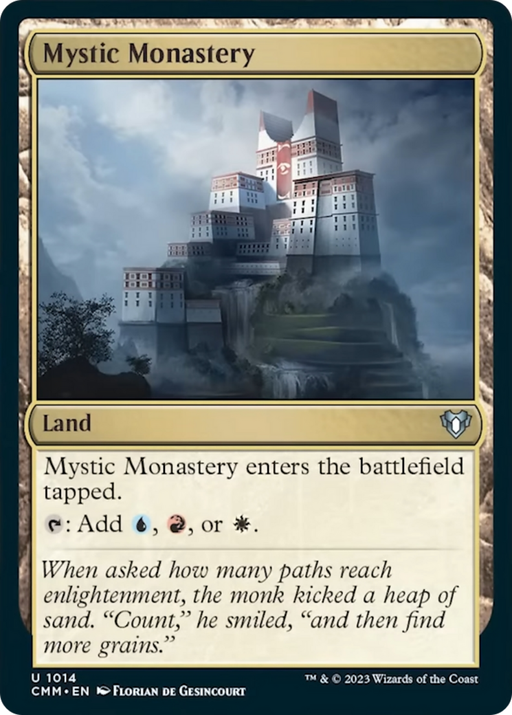 Mystic Monastery [Commander Masters] 