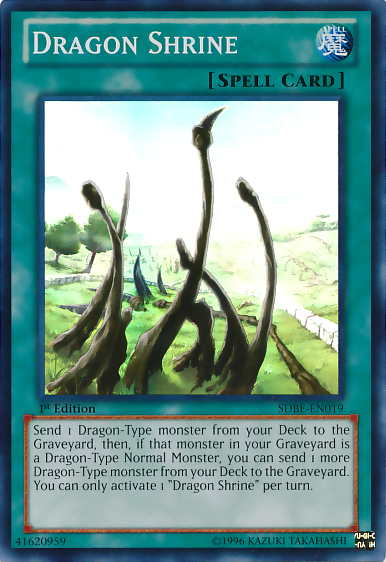 Dragon Shrine [SDBE-EN019] Super Rare 