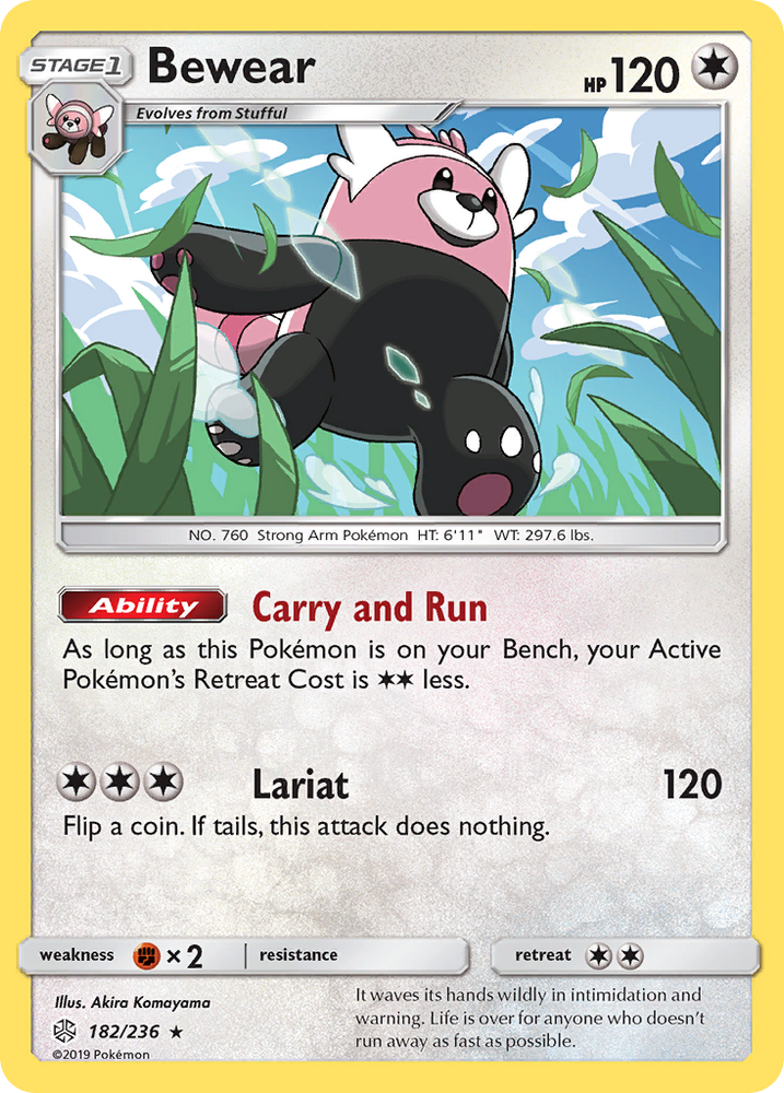 Bewear (182/236) [Sun &amp; Moon: Cosmic Eclipse] 