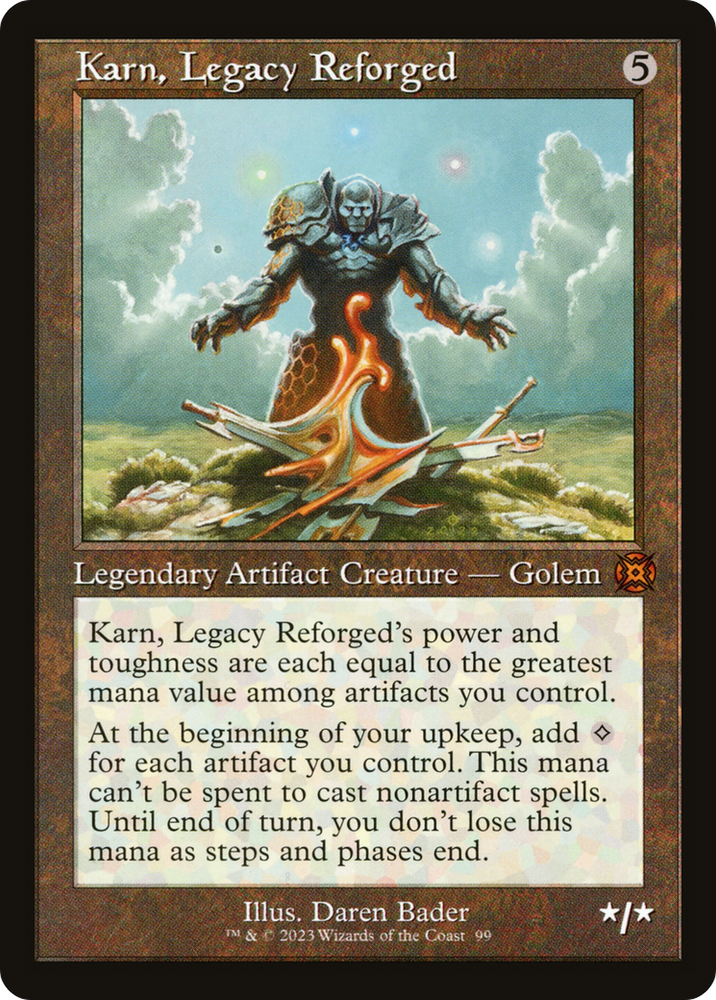 Karn, Legacy Reforged (Retro) [March of the Machine: The Aftermath] 