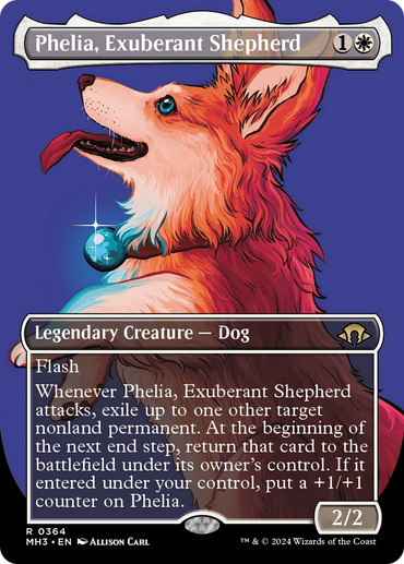 Phelia, Exuberant Shepherd (Borderless) [Modern Horizons 3] 