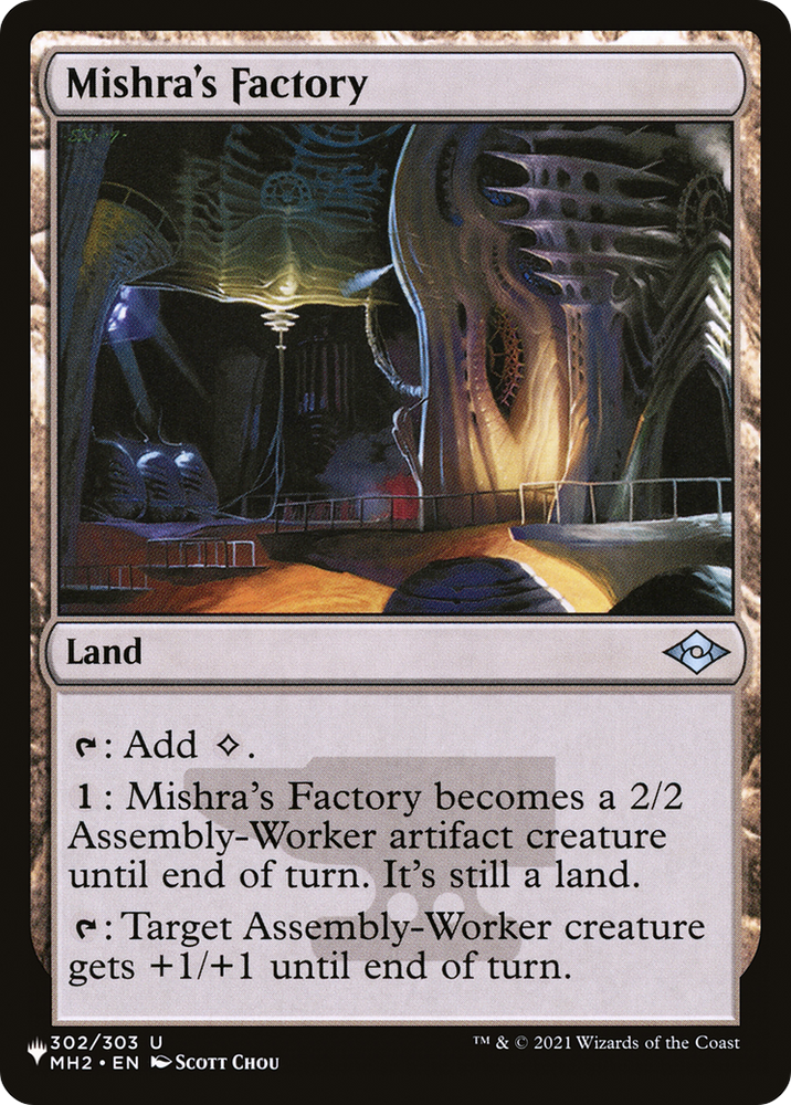 Mishra's Factory [The List] 